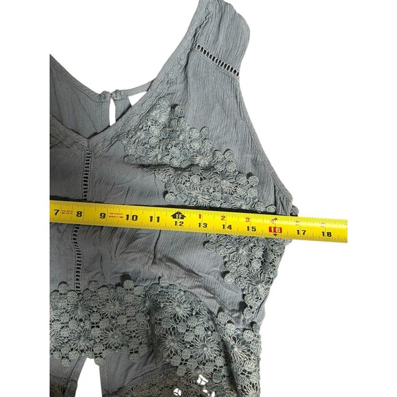 Belle Du Jour XL Cropped Cami Lace Whimsical Fairy Cottagecore Boho Romantic - Picture 6 of 10